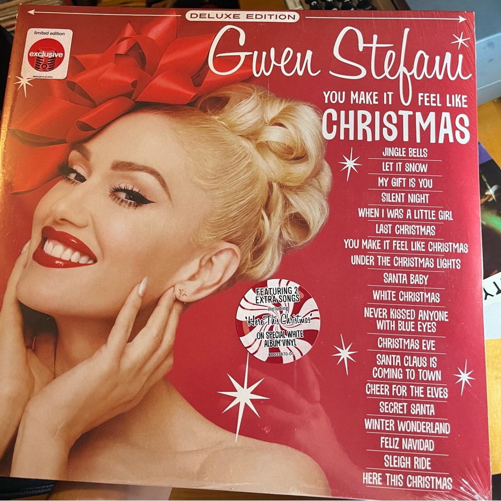 Christmas Vinyl Record Deluxe Edition Gwen Stefani